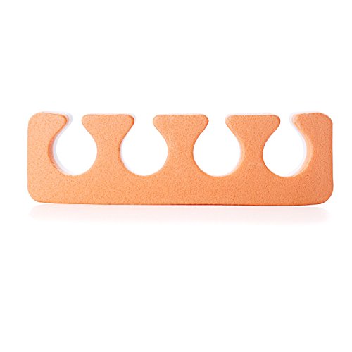 Toe Separators - Soft Two Tone Toe Spacers - Great Toe Cushions - Apply Nail ...