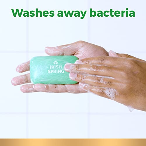 Irish Spring Bar Soap for Men, Icy Blast, Men's Bar Soap, 3.7 Oz, 24 Pack