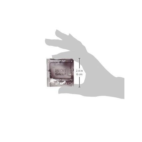 Caution Wear Iron Grip Snug Fitting Lubricated Latex Condoms - Pack of 100