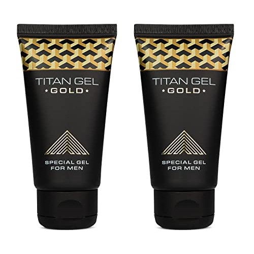 Titan Gel Gold for Men Cream Massage Gel (Pack of 2)