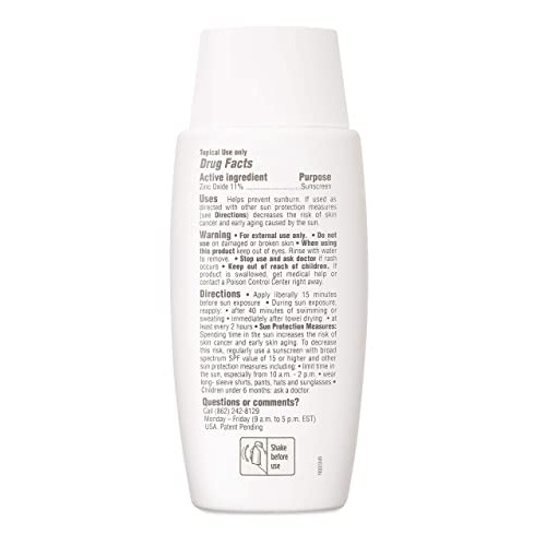 ISDIN Eryfotona Actinica Mineral Sunscreen SPF 50+ Zinc Oxide 3.4 Fl. Oz.