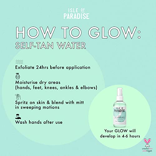 Isle of Paradise Self Tanning Water - Vegan, Cruelty Free Self-Tan Water, 200...