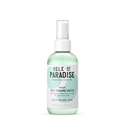 Isle of Paradise Self Tanning Water - Vegan, Cruelty Free Self-Tan Water, 200...