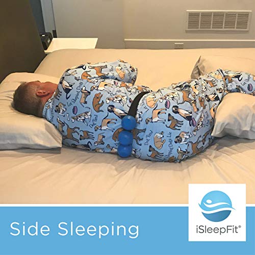 The iSleepFit Adult Sleep Positioner Belt Trains You to Sleep in Your Optimal...