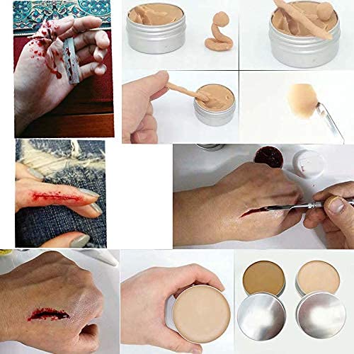 ISMINE Wound Modeling Scar Makeup Wax, For Festival, Stage Special Effects an...
