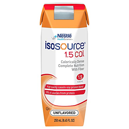 Isosource 1.5 Cal Formula Unflavored (Formerly Vanilla), 250 Ml., 8.45 Oz., T...