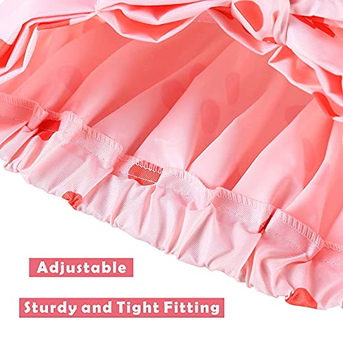 iSPECIAL Shower Cap for Women Long Hair Reusable, Adjustable Shower Caps & Lu...