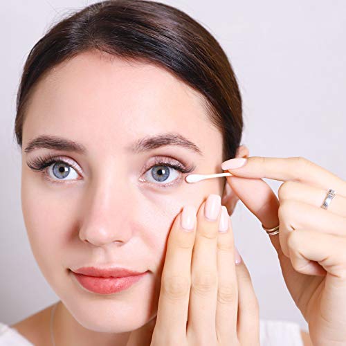 Bamboo Cotton Swabs - 2000 Count - Vegan Cotton Swabs, Eco Friendly Double Ti...