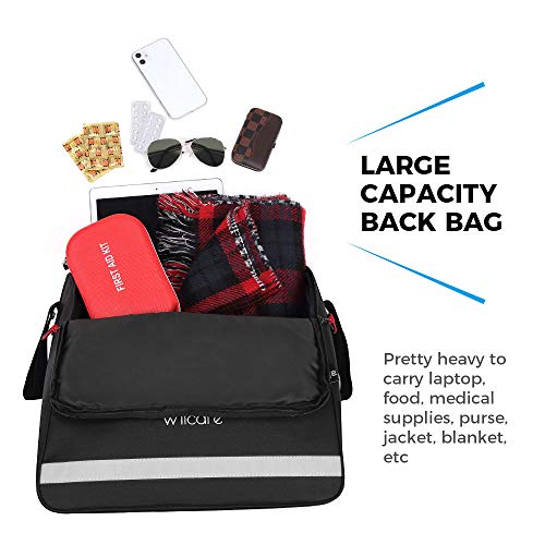 ISSYAUTO Wheelchair Bag, Wheelchair Backpack Bag, Wheelchair Back Bag Provide...