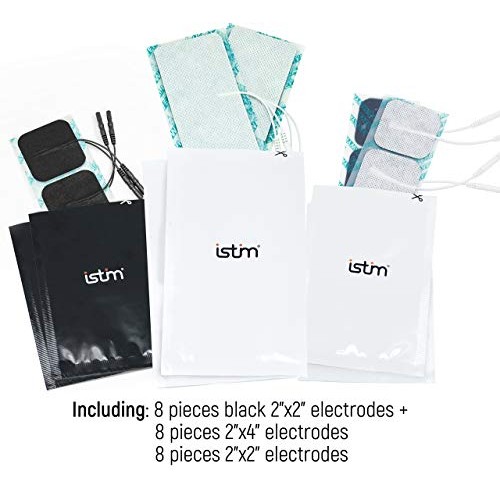 iSTIM EV-805 TENS EMS 4 Channel Rechargeable Combo Machine Unit - Muscle Stim...