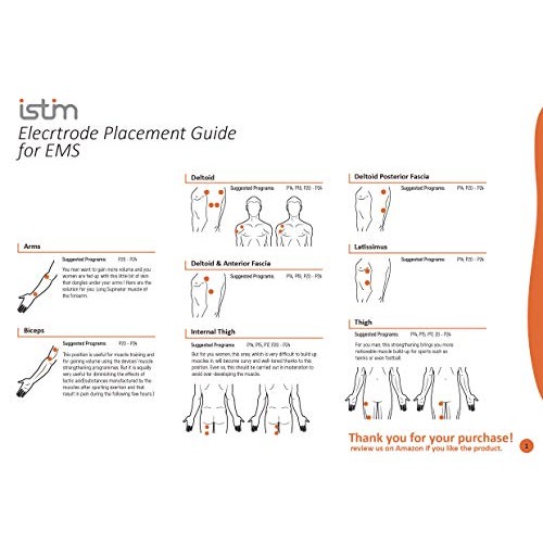 iSTIM EV-805 TENS EMS 4 Channel Rechargeable Combo Machine Unit - Muscle Stim...