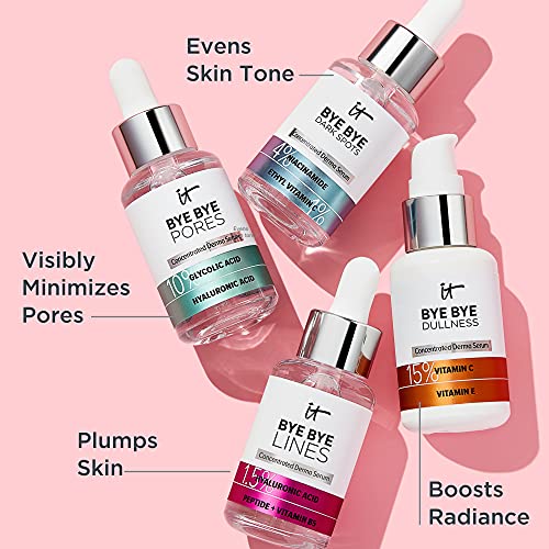 IT Cosmetics Bye Bye Dark Spots 4% Niacinamide Serum - Visibly Reduces Dark S...