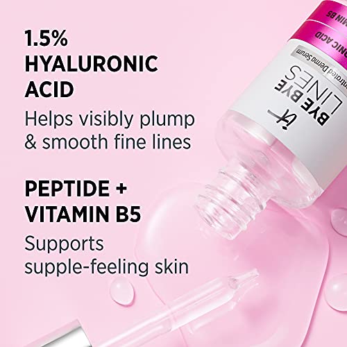 IT Cosmetics Bye Bye Lines 1.5% Hyaluronic Acid Serum - Visibly Plumps Skin &...