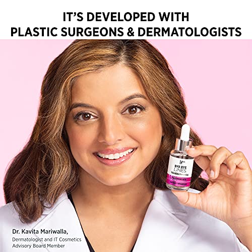 IT Cosmetics Bye Bye Lines 1.5% Hyaluronic Acid Serum - Visibly Plumps Skin &...