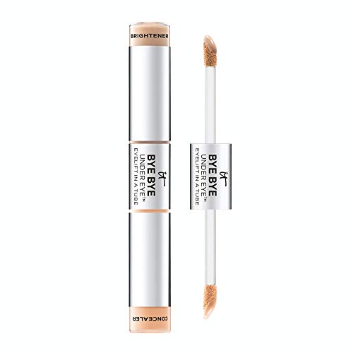 IT Cosmetics Bye Bye Under Eye Eyelift in a Tube, Tan (W) - Anti-Aging Concea...