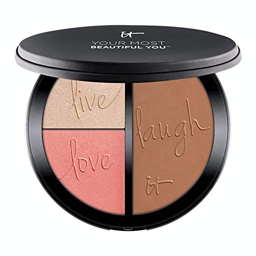 IT Cosmetics Your Most Beautiful You Anti-Aging Matte Bronzer, Radiance Lumin...