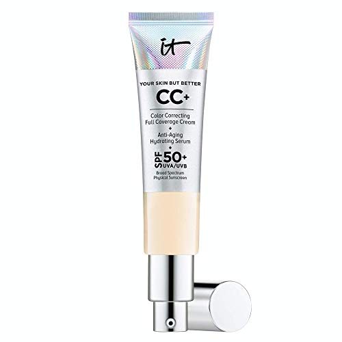 IT Cosmetics Your Skin But Better CC+ Cream, Fair (W) - Color Correcting Crea...