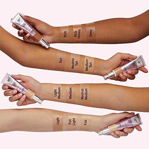 IT Cosmetics Your Skin But Better CC+ Cream Illumination, Medium (W) - Color ...