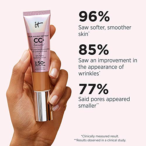 IT Cosmetics Your Skin But Better CC+ Cream Illumination, Medium (W) - Color ...