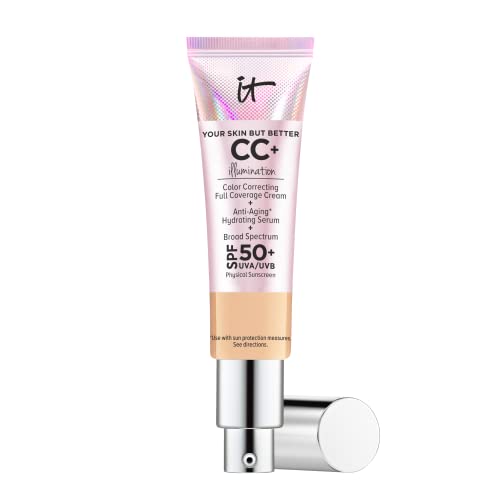 IT Cosmetics Your Skin But Better CC+ Cream Illumination, Medium (W) - Color ...