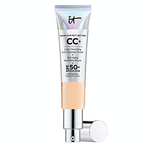 IT Cosmetics Your Skin But Better CC+ Cream, Light Medium (C) - Color Correct...