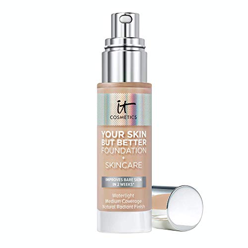 IT Cosmetics Your Skin But Better Foundation + Skincare, Light Neutral 22 - H...