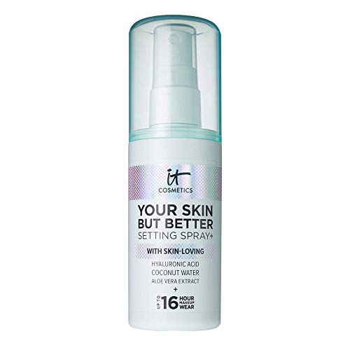 IT Cosmetics Your Skin But Better Setting Spray+ - Protects Makeup, Controls ...