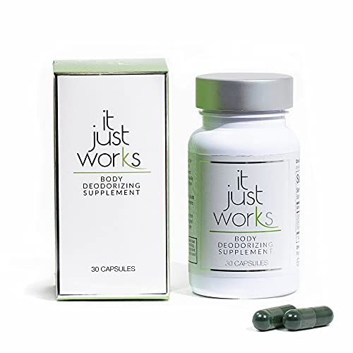 It Just Works All Natural Full Body Deodorizing Supplement for Underarms and ...