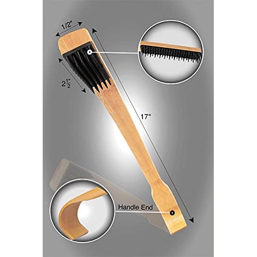 ITCHSTIX Bamboo Back Scratchers, Curved Aggressive Scratching Hand Tool for A...