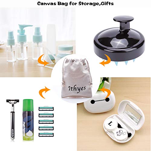 Ithyes Shampoo Brush Silicon Scalp Massager Hair Brush Wet Dry Comb Head Rubb...