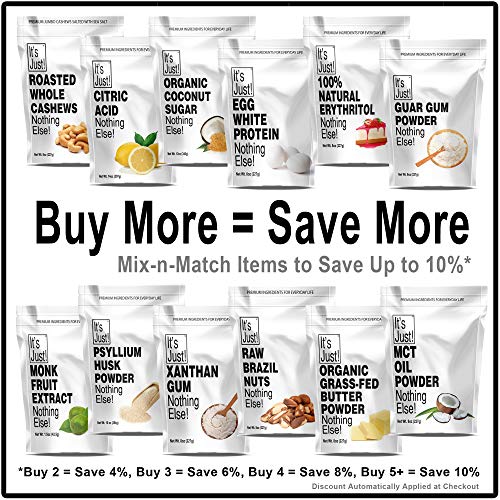 It's Just - Vitamin C Powder, 100% Pure Ascorbic Acid, Food Grade, Immune Sup...