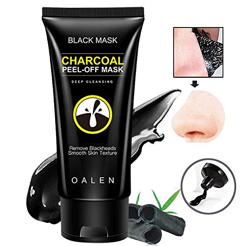 Blackhead Remover Mask Bamboo Activated Charcoal Peel Off Black Head Mask Dee...
