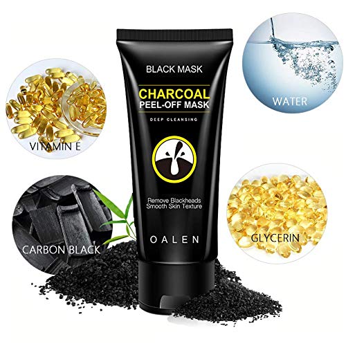 Blackhead Remover Mask Bamboo Activated Charcoal Peel Off Black Head Mask Dee...