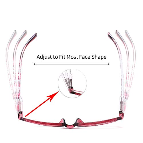 IVNUOYI 6 Pack Reading Glasses Blue Light Blocking,Fashion Ladies Spring Hing...