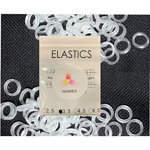 IVORIE Dental Cosmetic Ortho Elastic Rubber Bands Braces Teeth Gap Alignment ...