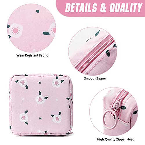 3 Pack sanitary napkin storage bag menstrual cup bag Cosmetic Bag 3 pack chap...