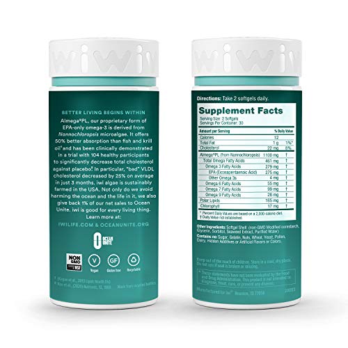 iwi Cholesterol Clinically Proven for Healthy Cholesterol Levels and Supports...