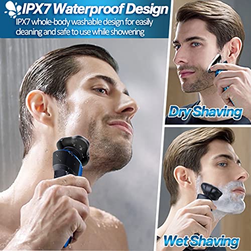 iwoole Electric Razor for Men,Electric Shavers for Men Wet Dry,Rechargeable M...
