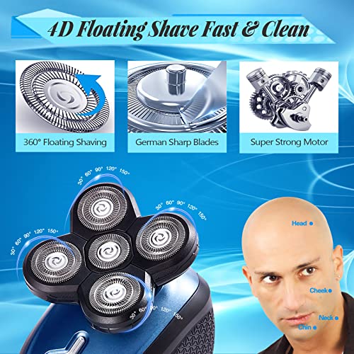 iwoole Electric Shavers for Bald Heads,Shaver for Bald Men Head Razors Cordle...