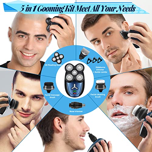 iwoole Electric Shavers for Bald Heads,Shaver for Bald Men Head Razors Cordle...