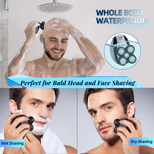 iwoole Head Shaver for Bald Men,5 in 1 Electric Shavers for Bald Head Cordles...