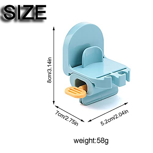 IXIGER Toothpaste Tube Squeezer,Wall-Mounted Toothpaste Dispenser Manual Toot...