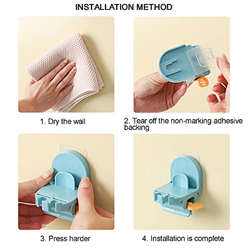IXIGER Toothpaste Tube Squeezer,Wall-Mounted Toothpaste Dispenser Manual Toot...