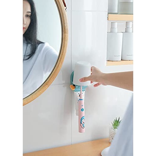 IXIGER Toothpaste Tube Squeezer,Wall-Mounted Toothpaste Dispenser Manual Toot...