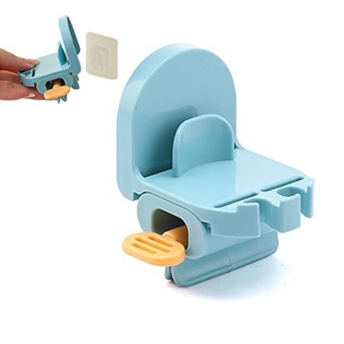 IXIGER Toothpaste Tube Squeezer,Wall-Mounted Toothpaste Dispenser Manual Toot...