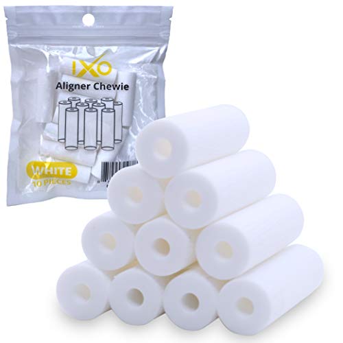IXO Aligner Seater Chewies for Invisalign Aligners, Unscented, Bulk Pack in R...