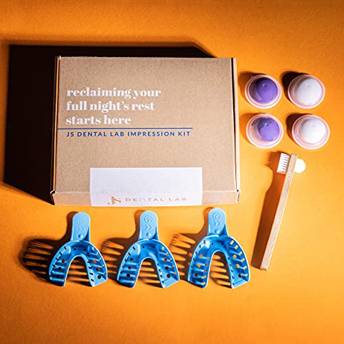 JS Dental Lab Custom Night Guard Kit for Teeth Grinding & Clenching - Lower