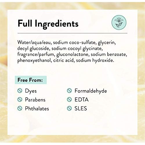 J.R. Watkins Foaming Hand Soap, Lemon, Scented Foam Handsoap for Bathroom or ...