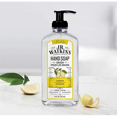 J.R. Watkins Gel Hand Soap, Scented Liquid Hand Wash for Bathroom or?Kitchen,...