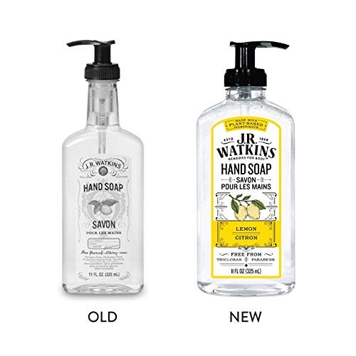 J.R. Watkins Gel Hand Soap, Scented Liquid Hand Wash for Bathroom or?Kitchen,...